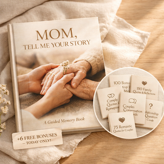 Mom, Tell Me Your Story + 🎁 BONUS